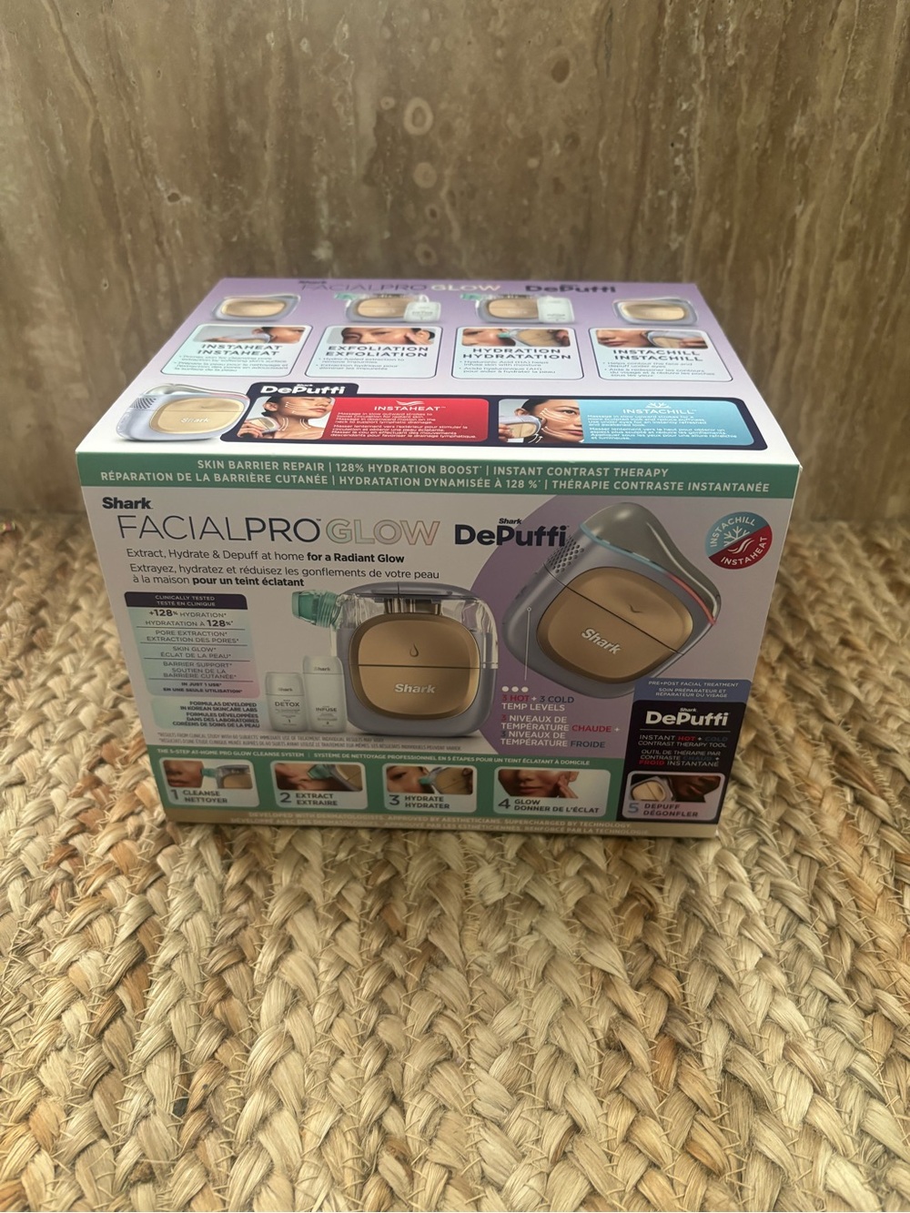 Brand new  FacialPro™ Glow At Home Hydro-Powered Facial System